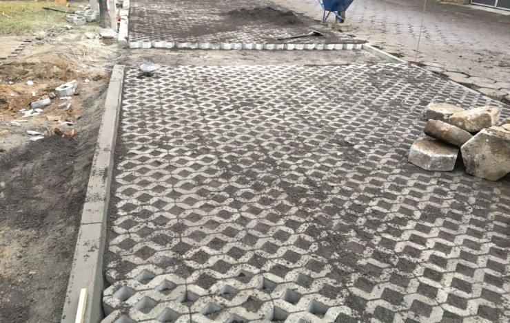 Zdjęcia z realizacji - Budowa miejsc postojowych i remont chodnika w ul. Reymonta w Czeladzi