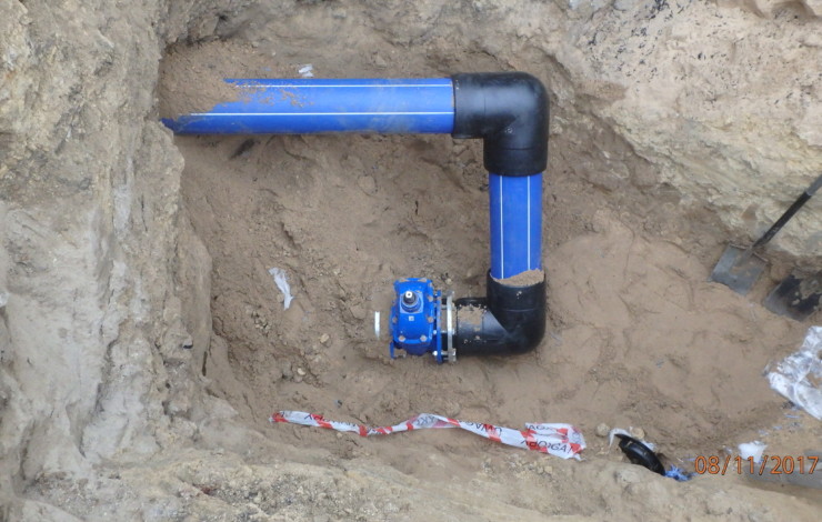 Nasze realizacje - przebudowa wodociągu w ulicy Zuzanny